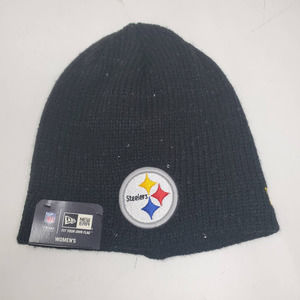 NWT New Era NFL Women Knit Sequin Beanie - Pittsburgh Steelers